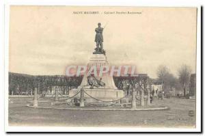 Saint Maixent Old Postcard Colonel Denfert Rochereau