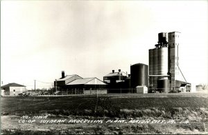 RPPC Co-Op Soybean Processing Plant Mason City Iowa IA  UNP  LL Cook Postcard