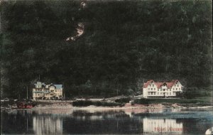 Loen Stryn Norge Norway Hotel Alexandre c1910 Postcard