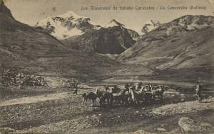 bolivia, LA CONCORDIA, Minerales de Estaño Caracoles, Tin Mining (1910s)