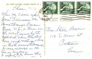 Masachusetts Ocean Grove Tent Colony