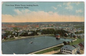 Lawrence, Mass, View from Water Tower, looking South