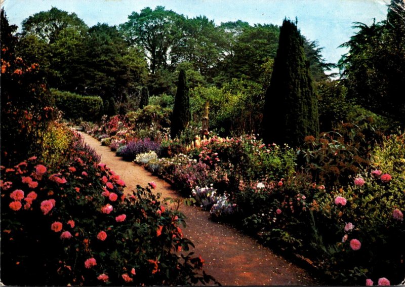 England Gloucestershire Hidcote Manor Gardens The Old Rose Walk