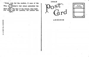 US Naval Training Station Administration Building Great Lakes IL 1920 postcard