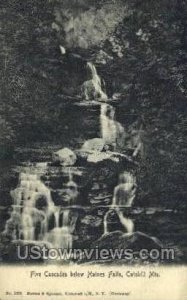 Cascades in Haines Falls, New York