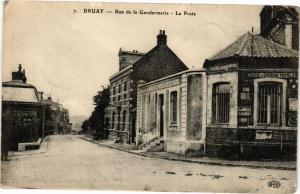 CPA BRUAY - Rue de la gendarmerie (197664)