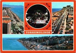 Spain Torremolinos Costa Del Sol Vintage Postcard BS.25