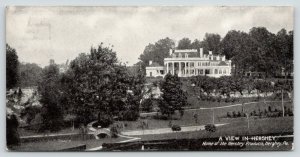 Hershey Pennsylvania~Hershey Chocolate Company~View in Hershey~c1910 