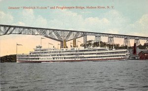 Hendrick Hudson Poughkeepsie Bridge, Hudson River NY Hudson River Day Line St...