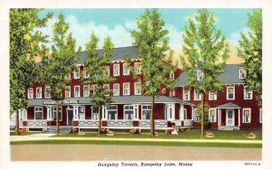 RANGELEY LAKE, Maine ME   RANGELEY TAVERN  Roadside  ca1940's Vintage Postcard