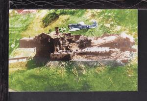 Allies Bomb the Eagle's Nest,Germany Postcard 