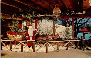 The Rustic Manor Restaurant & Old Mill Cocktail Lounge Gurnee IL Postcard PC449