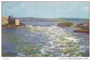 Rapids at Reversing Falls,  Saint John,  New Brunswick,  Canada,  40-60s