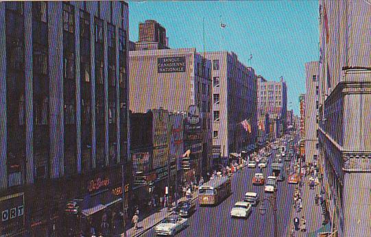 Canada Montreal St Catherine Street