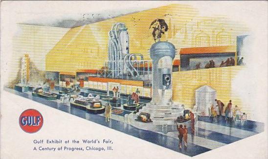 Gulf Exhibit At The World's Fair Chicago Illinois 1933