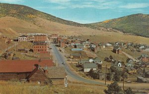 Victor, Colorado CO   MINING TOWN BIRD'S EYE VIEW~Homes  Teller County  Postcard