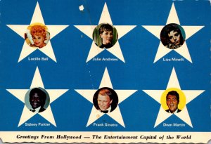 California Holywood Greetings The Entertainment Capitol Of The World Frank Si...