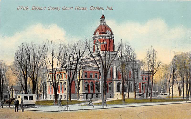 Elkhart County Court House Goshen, Indiana USA