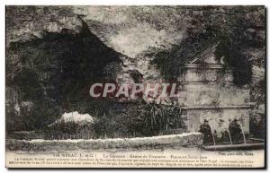 Old Postcard Nerac La Garenne Cave Fleurente