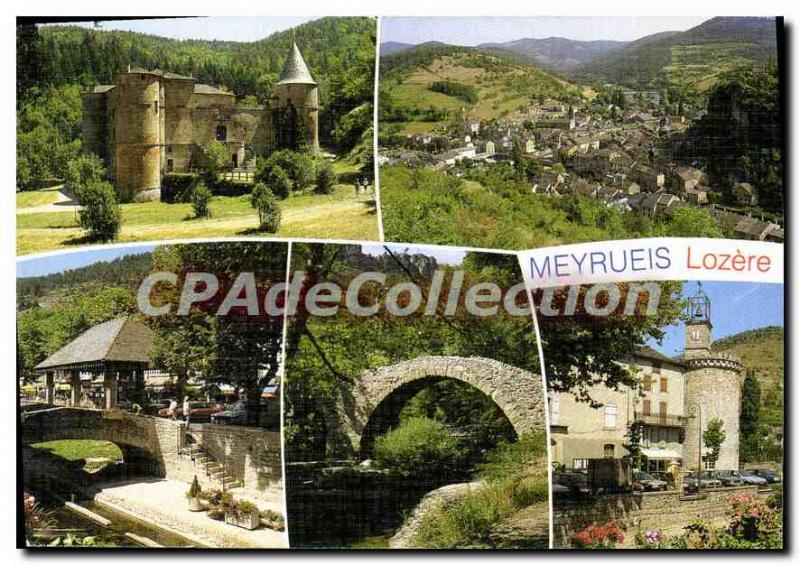 Modern Postcard In the Gorges de la Jonte Meyrueis