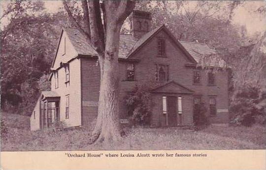 Massachustetts Concord Orchard House Where Louisa Alcott Wrote Her Famous Sto...