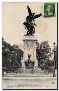 Chaumont - Children Monument - Old Postcard