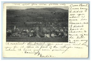 1906 Franklin Village Downsville NY Rockland NY Eastbranch NY PMC Postcard 