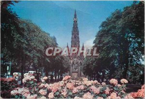 Modern Postcard The Scott Monument Edinburgh