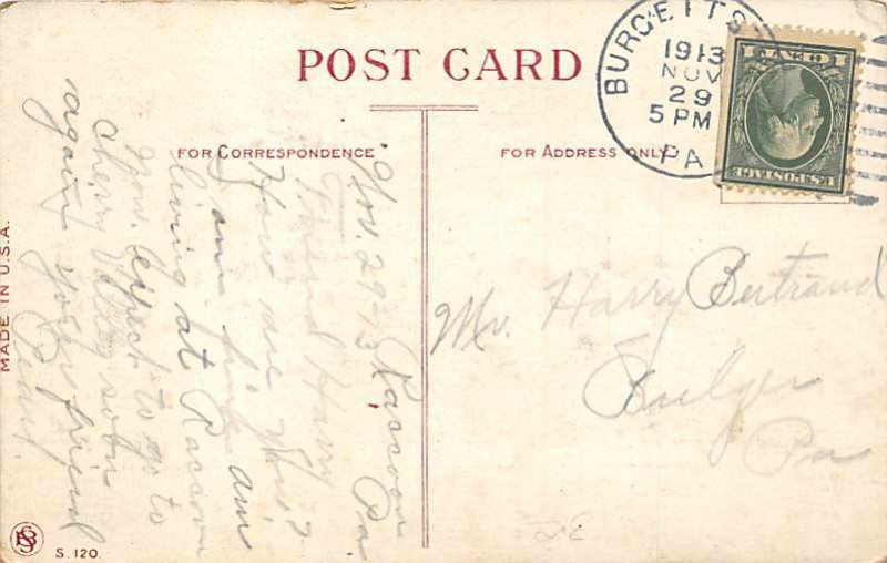 Robbing The Mail Glamour 1913 