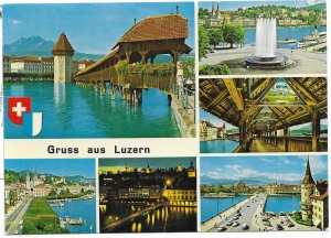 Switzerland, Zurich.  Mint Card. Six pictures.  Beautiful.