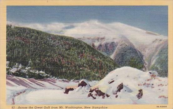 Across The Great Gulf From Mount Washington New Hampshire 1947