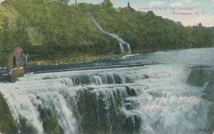 Lower Waterfall on the Genesee River - Rochester NY, New York - pm 1911 - DB