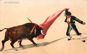 Un Capotazo Tarjeta Postal, Bullfighting Unused 