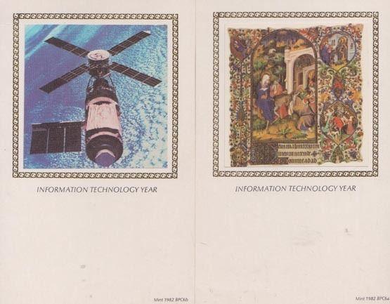 Information Technology Year 2x Benham First Day Cover