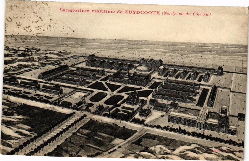 CPA Sanatorium maritime de ZUYDCOOTE - vu du Cote Sud (203895)