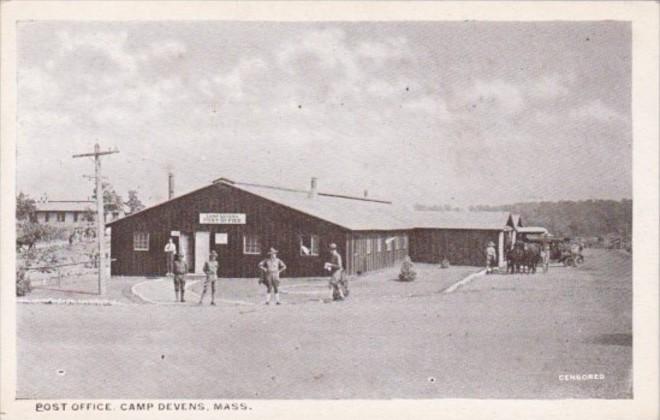 Military Post Office Camp Devens Massachusetts