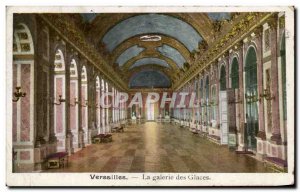Old Postcard The Versailles Hall of Mirrors