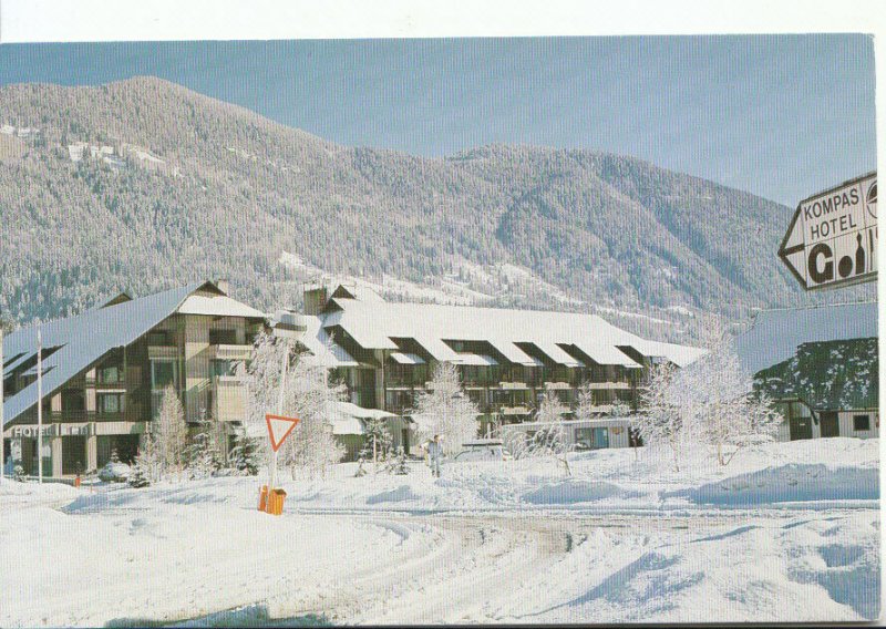 Slovenia Postcard - Hotel Kompas, Kranjska Gora 810m - Ref 9494A 