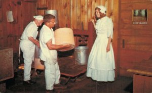 Canada Upper Canada Village Removing Cheese from Press Vintage Postcard 07.58