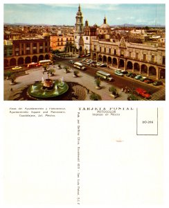 Plaza del Ayuntamiento y Panoramica, Guadalajara Jal., Mexico (7149