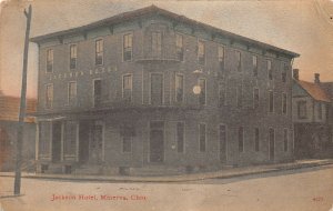 LPS72 Minerva Ohio Jackson Hotel Postcard