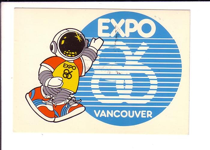 Expo 86,Vancouver, British Columbia, Ernie Mascot