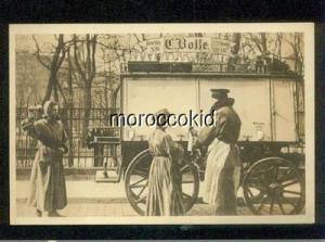 BERLIN GERMANY POSTCARD C. BOLLE FOOD VENDOR ?