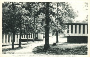 Vintage Postcard 1920's Tall Timbers Baptist Woman's Missionary Union Camp LA