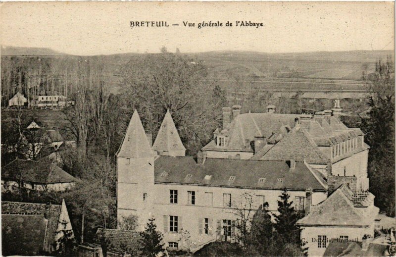 CPA Breteuil Vue Generale de l'Abbaye FRANCE (1014303)