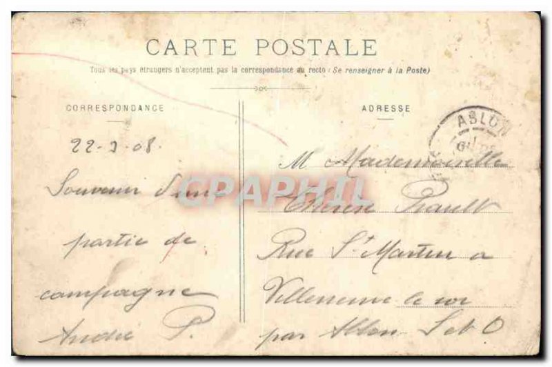 Postcard Old Montreuil sous Bois Place de l'Hotel de Ville