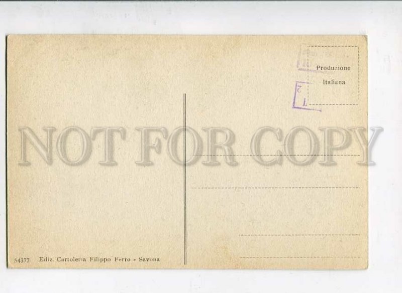 3140826 Italy SAVONA Tower & Harbour Vintage PC