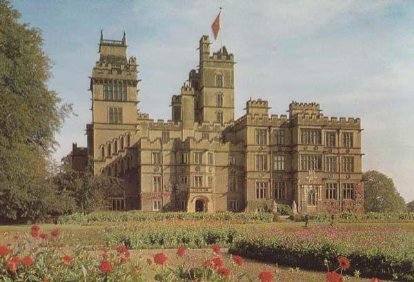 Carlton Towers Grounds Yorkshire Rare Postcard