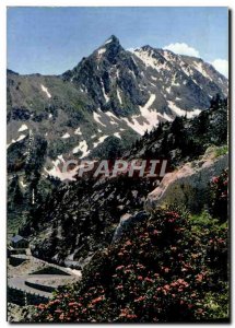 Postcard Modern Vallee D & # 39Aure Peak Mechant saw Cape