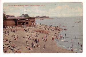 Hudson Park Bathing Beach, New Rochelle, New York, 